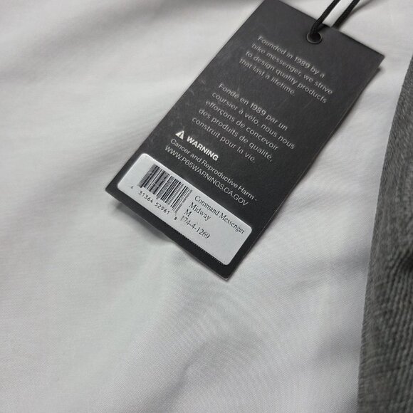 Timbuk2 Command Messenger Midway Bag NWT Gray - Picture 4 of 6